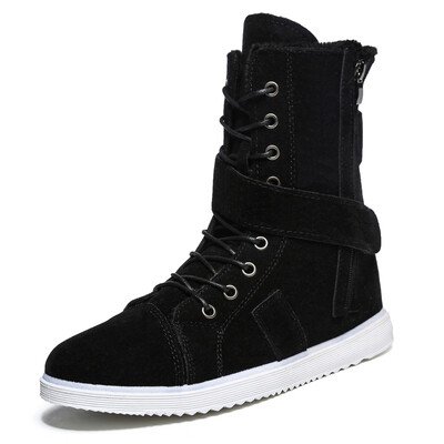 

Summer high mens boots British wind casual shoes mens shoes personality in the plus velvet warm cotton shoes youth summer shoes