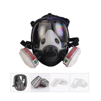 

Ball Type Large Field View Dust Mask Specially for Painting Pesticide Chemical Fire Control Gas Mask Comprehensive Cover Safety Gu