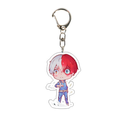 

CAR-TOBBY Anime My Hero Academia Anime Acrylic Keyring Keychain Car Bag Pendant Gift