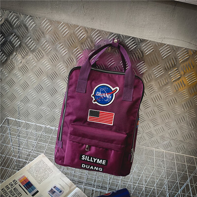 

Tailored Fashion Unisex Printing Buckle Backpack Large Capacity Bags Package Shoulder Bag