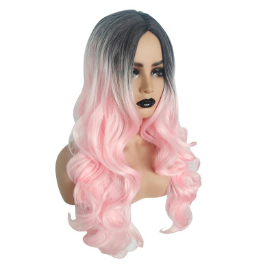 

〖Follure〗Gradient Cosplay Woman Natural Party Wig Short Full Hair Fashion Synthetic Wig