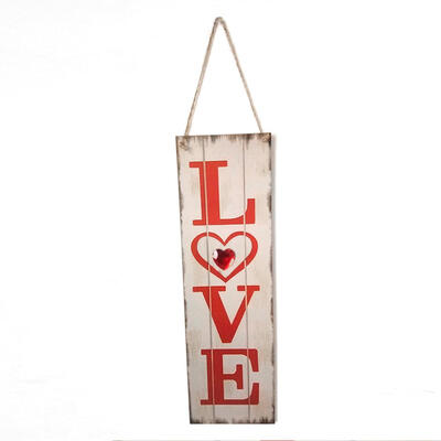 

LOVE Letter Wooden Wall Hanging Board Signs Plaques Home Decorate Plate