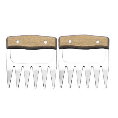 

1 Pair Paws Claws Meat Fork Tongs Lift Shred Pork Kitchen BBQ Tool