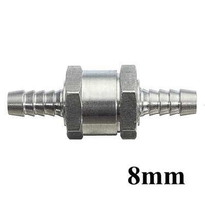 

〖Follure〗6mm Fuel Non Return Petrol Diesel Aluminium Alloy One Way Check Valve