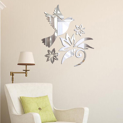 

〖Follure〗Modern Mirror Style Removable Decal Art Mural Wall Sticker Home Room DIY GD