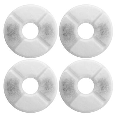

4pcs Pet Fountain Automatic Water Dispenser Activated Carbon Filters Pads