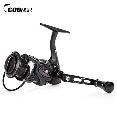 

COONOR SA11 11 1BB 551 Lightweight Spinning Fishing Reel with Foldable Handle