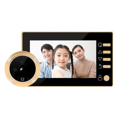

Q10 43 inch LCD Digital Doorbell Door Viewer Peephole Camera Door Bell