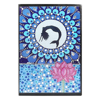 

DIY Fish Tail Special Shaped Diamond Painting 60 Sheets A5 Office Notebook