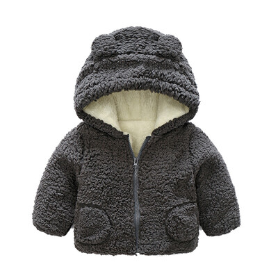 

Baby Infant Girl Boy Autumn Embroidery Hooded Coat Cloak Jacket Thick Warm Cloth