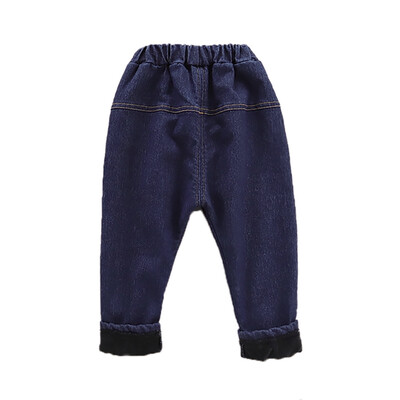 

Autumn Baby Boys Pants Casual Soft Solid Thicken Sports Denim Pants Casual Trousers Toddler Bottoms
