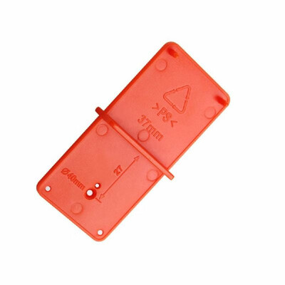 

35mm 40mm Hinge Hole Drilling Guide Locator Hole Opener Template Door Cabinets Woodworking DIY Tool
