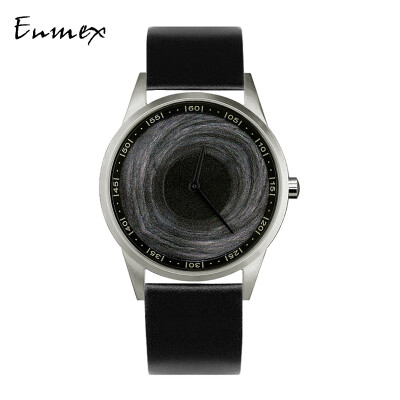 

Enmex Creative Concept Watch Stereo Moon Surface fine steel Shell Waterproof Watch