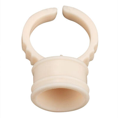 

100pcs Silicone Tattoo Ink Cups Finger Ring Gloves Pigment Holder Container