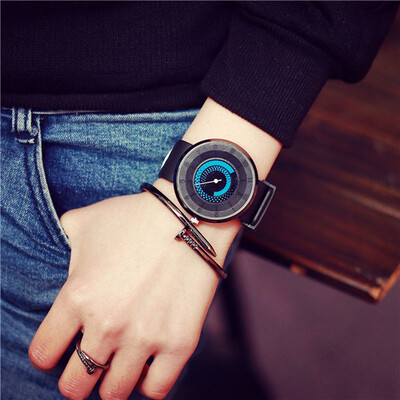 

Hot fashion creative watches Fashion Lovers Men Women Silicone Band Quartz Analog Wrist Watch Fashion Quartz Watch &Ff