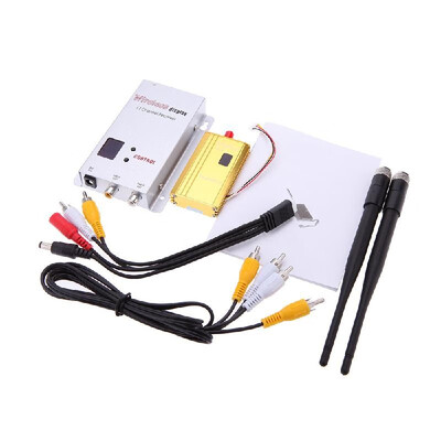 

1500mW 12G Wireless 8CH Transmitter 12CH Receiver Digital Camera VCDDVD Players AV Audio Video Transmission System for Display