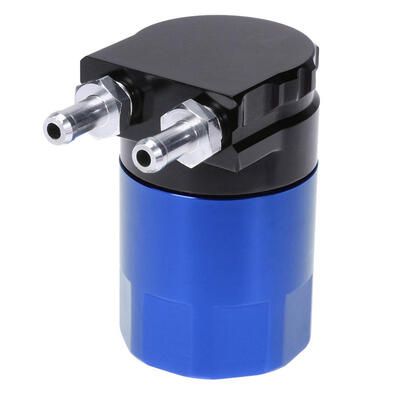 

Universal Car Auto Aluminum Alloy Baffled Oil Catch Can Reservoir Tank