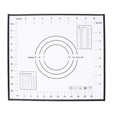 

Non Stick Silicone Baking Mat Kneading Dough Mat Baking Pad Cooking Tools