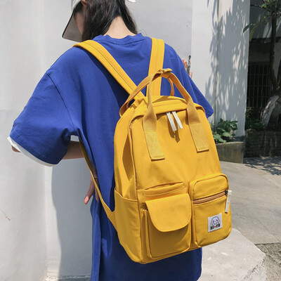 

Ins schoolbag female Korean version of high school students Chaobai campus simple Chaobai Sen Department ancient feeling girl shou