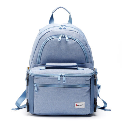 

SANPOINTS Backpack set with lunch box schoolbackpack super light Backpack