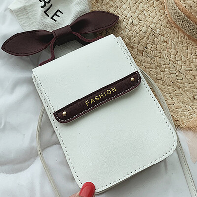 

Women 2019 spring&summer new cute version of the fashion goddess of color mobile phone bag slung across the campus womens bag
