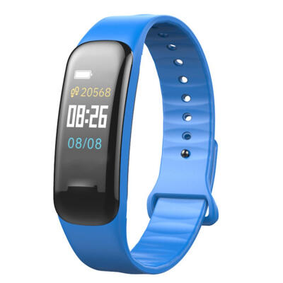 

C1P IP67 Waterproof Bluetooth Blood Pressure Heart Rate Monitor Smart Band