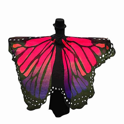 

Multi-purpose Irregular Chiffon Tapestry Beach Towel Shawl Butterfly Peacock Shape Fashionable Decoration