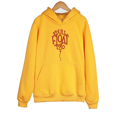 

Tailored Women Casual Ultra Soft Letter Print Full Sleeve Pullover Hooded Loose Blouse
