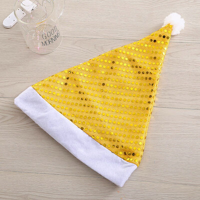

FUNNYBUNNY Christmas Hat Sequin Cap Xmas Party Costume Accessory Christmas Supplies Children Birthday Party Decorations Theme
