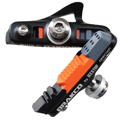 

2Pcs Road Bike Bicycle Cycling C-Brake Pads Shoes Aluminum Base C Clamp