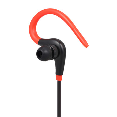 

bt-1 Wireless Bluetooth Earphone In-Ear Sports Sweatproof Earphones Earbuds Headset with Mic for iPhone Smartphone Tablet Red