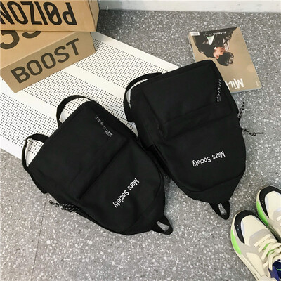 

Fashion backpack shoulder bag insfeng junior high school students schoolbag Korean version of Harajuku ulzzang University Students