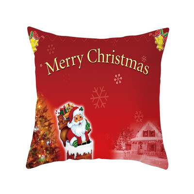 

Tailored Merry Christmas Super Soft Square Throw Pillow Pillow Cover 45x45cm Home Decor