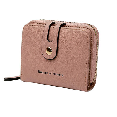 

Tailored Wallet Women Vintage Fashion Small Wallet Purse Money Bag Zipper Coin Pocket