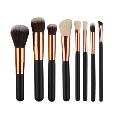 

Toponeto 8pcs Cosmetic Makeup Brush Blusher Eye Shadow Brushes Set Kit