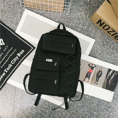 

Insfeng schoolbag female Korean version high school students junior high school students large capacity mens Fashion Shoulder Bag