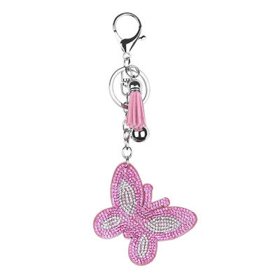 

Full Drill Special Shaped Diamond Painting Butterfly Bag Keychain Pendant