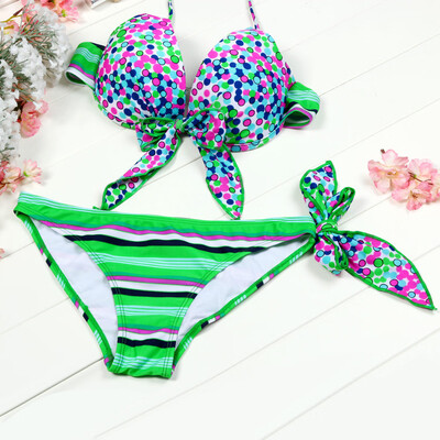 

Roseonmyhand Sexy Bikini Strips Bandage Swim Swimwear Beachwear Women Bikini