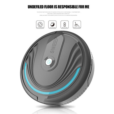

Siaonvr Full Automatic Mini Vacuuming Robot Household Appliances Charging Sweeper