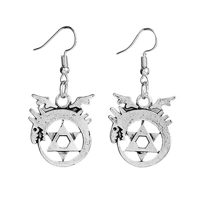 

Jewelry Supplies Double sided Modern Fashion States Earrings