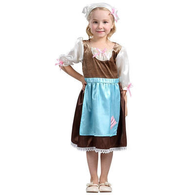 

Girls Baby Girls Princess Dress Cartoon Bow Party Cosplay Kids Romper Outfits