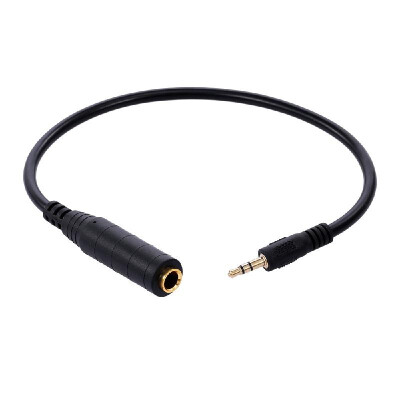 

35mm to 65mm Audio Adapter Cable 35mm Male to 635mm Female Converter Cable for MicrophoneHeadphone