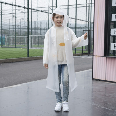 

605 EVA childrens raincoat stitching