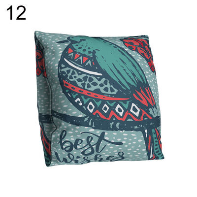 

Animal Letter Square Throw Pillow Protector Case Cushion Cover Bedding Articles