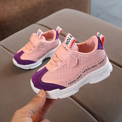 

Children Casual Shoes Breathable Baby Shoes 3 Colors Boys Girls Soft Sole Shallow Baby Shoes