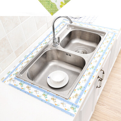 

Kitchen Bath Wall PVC Sealing Strip Self Adhesive Waterproof Sink Edge Tape