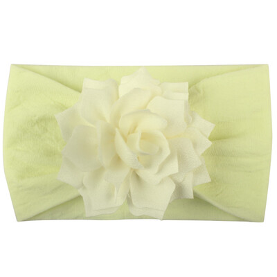 

SUNSIOM Soft Baby Girls Kids Toddler Bow Hairband Headband Turban Big Flower Head-Wrap