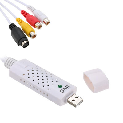 

USB 20 DVR Video Audio Camera CCTV Capture Recorder Adapter Card for MAC for PC Laptop