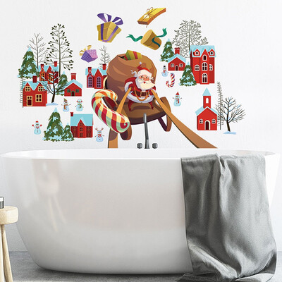 

〖Follure〗Merry Christmas Background Wall Decoration Removable Wall Stickers