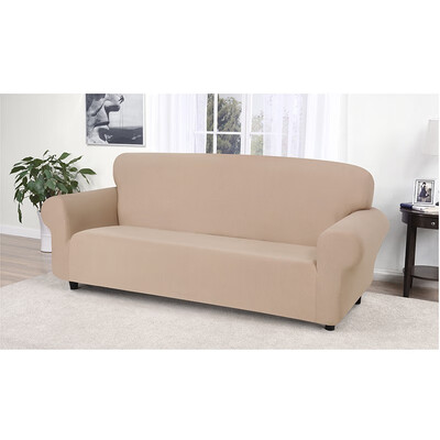 

SUPIN Jersey knit Sofa slipcover Polyester&Spandex 3 Seater Cushion Couch CoverSlipcovers Furniture Protectors 7702